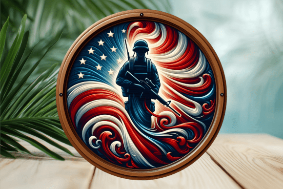 Download American Soldier Patriotic Door Sign - Patriotic door sign Collection