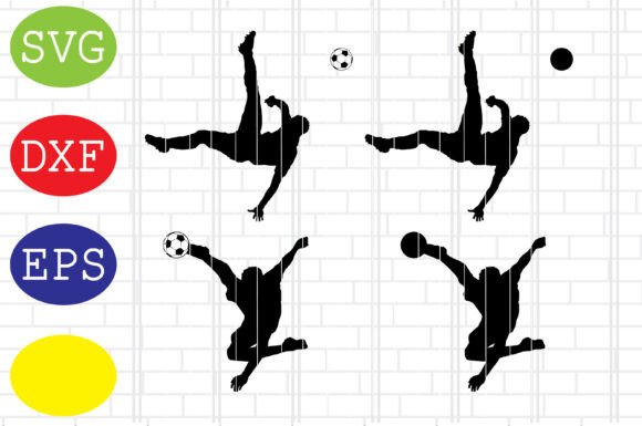 Download Soccer Player Volley Svg - Premium Resources