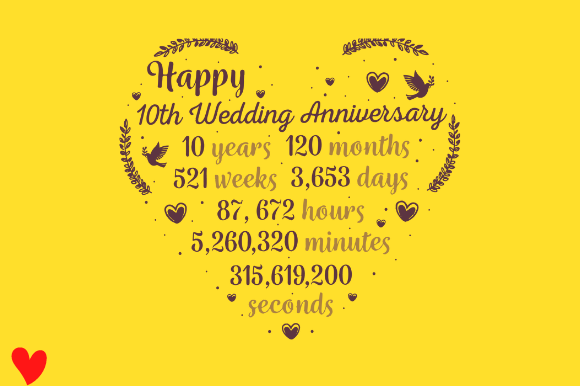 Download 10TH WEDDING ANNIVERSARY GIFT for HER - Gift for her Collection